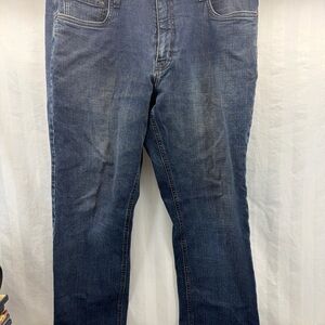 Men's Indigo Straight Jeans